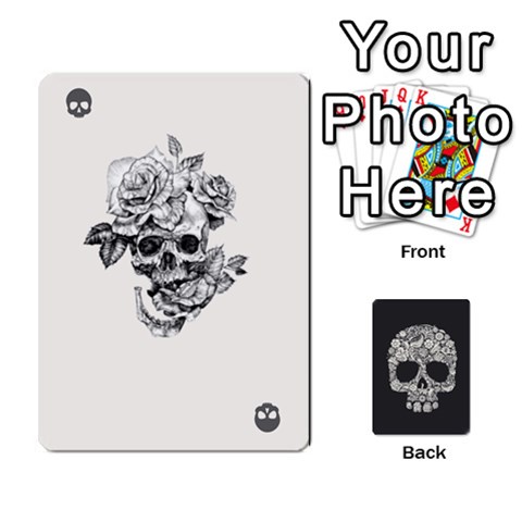 Ace Skullsroses By Erik Vanhauwaert Front - DiamondA
