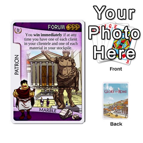 Glory To Rome Front - Spade2