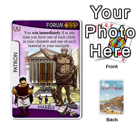 Glory To Rome Front - Spade4