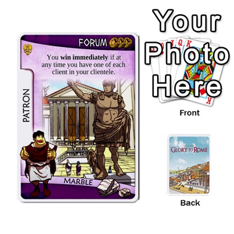Glory To Rome Front - Spade7