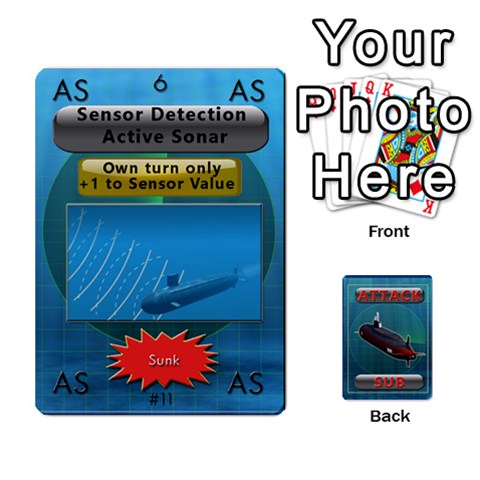 Attack Sub V3 Deck 1 By Chip Henriss Front - Club6