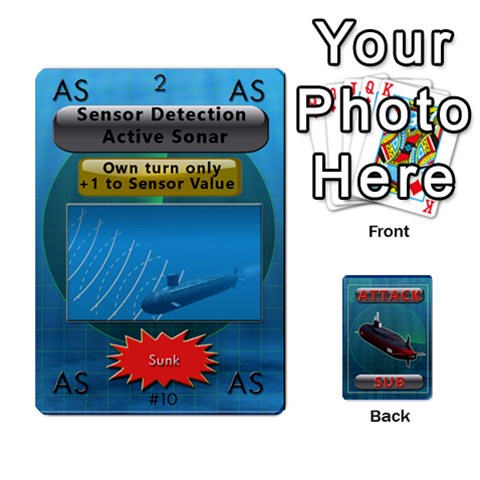 Attack Sub V3 Deck 1 By Chip Henriss Front - Club7