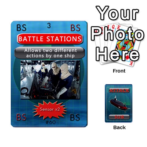 Jack Attack Sub V3 Deck 2 By Chip Henriss Front - ClubJ