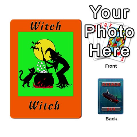 Attack Sub V3 Deck 3 By Chip Henriss Front - Heart9