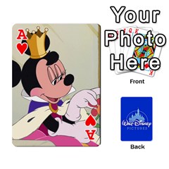 Ace Cartes Disney Classique By Panicalltime Front - HeartA