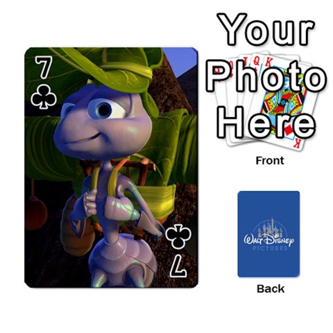 Cartes Disney  pixar  By Panicalltime Front - Club7