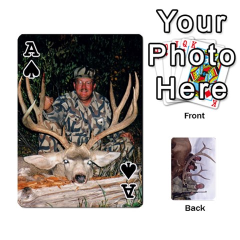 Ace Trophy Cards By Darin Kerr Front - SpadeA