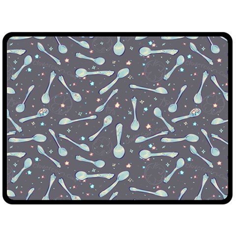 Spoonies Stardust  By Aj Driscoll 80 x60  Blanket Front