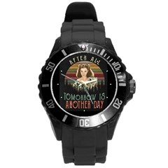 Round Plastic Sport Watch (L)