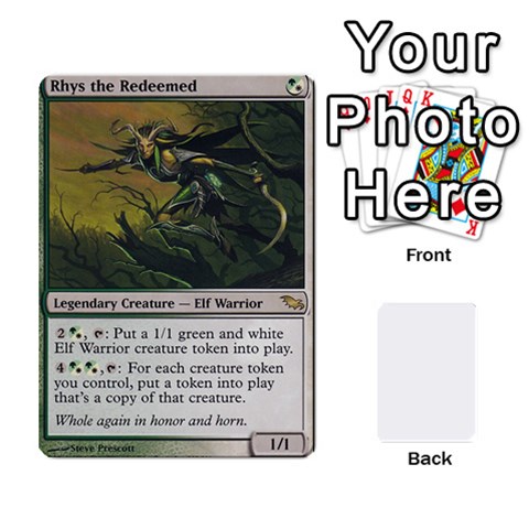 Mtg Legends By Imbert Front - Spade2