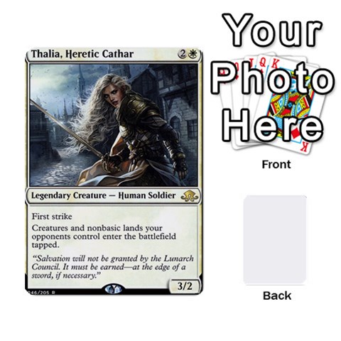 Mtg Legends By Imbert Front - Heart3
