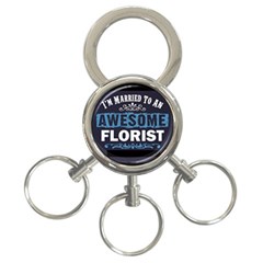 3-Ring Key Chain