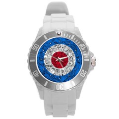 Round Plastic Sport Watch (L)