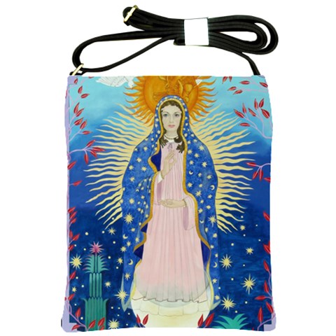 Our Lady Shoulder Sling Bag Front
