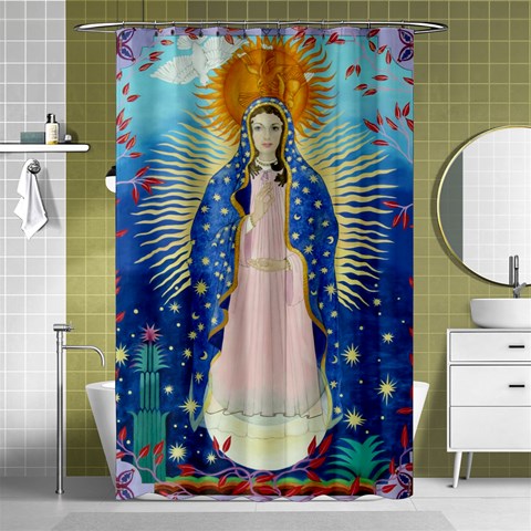 Small Shower Curtain 48 X 72 By David Von Braun Curtain(48  X 72 ) - 42.18 x64.8  Curtain(48  X 72 )