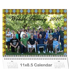 Marlene/Lee 2020 - Wall Calendar 11  x 8.5  (12-Months)