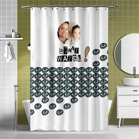 Shower Curtain By Deca Curtain(48  X 72 ) - 42.18 x64.8  Curtain(48  X 72 )