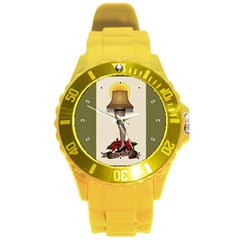 Round Plastic Sport Watch (L)