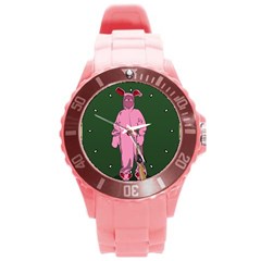 Round Plastic Sport Watch (L)