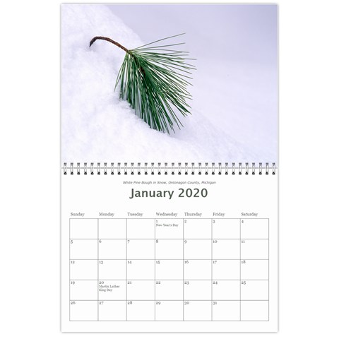 2020 Dunster Calendar By One Of A Kind Design Studio Jan 2020