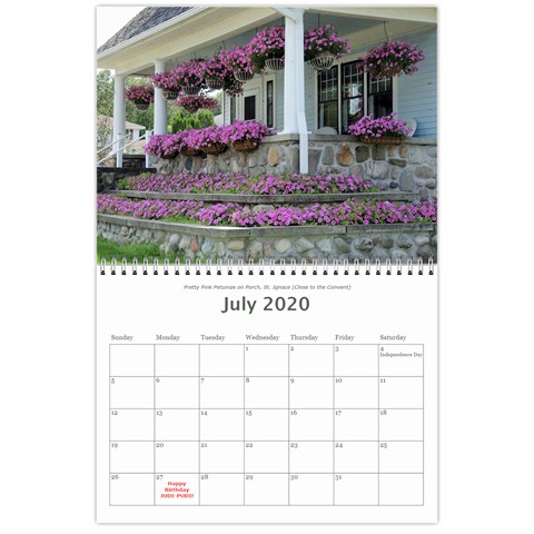 2020 Dunster Calendar By One Of A Kind Design Studio Jul 2020