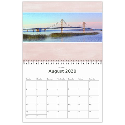 2020 Dunster Calendar By One Of A Kind Design Studio Aug 2020