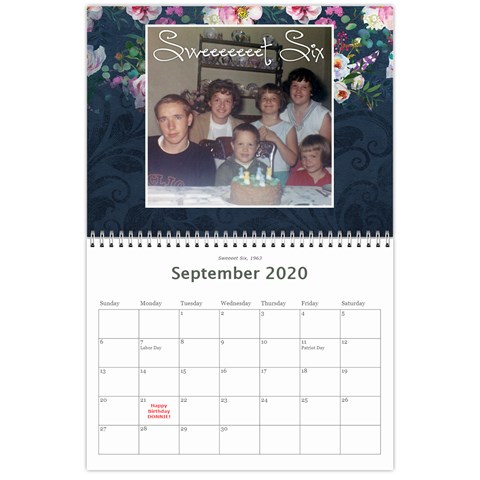 2020 Dunster Calendar By One Of A Kind Design Studio Sep 2020