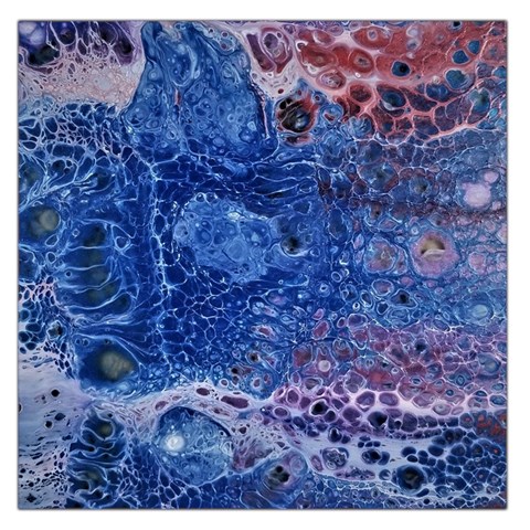 Satin Square Scarf 36x36 By G  Liz Abstract Art & Designs Front