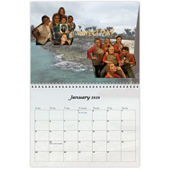 2020 Calendar Cruise By Odessa Month