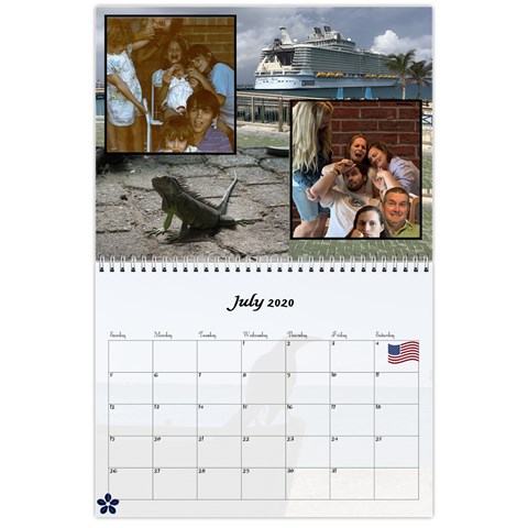 2020 Calendar Cruise By Odessa Jul 2020