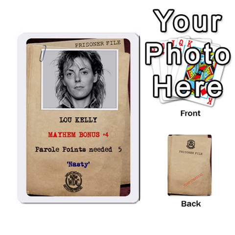 Prisoner Character Cards 2020 By Matthew Meadows Front - Spade2