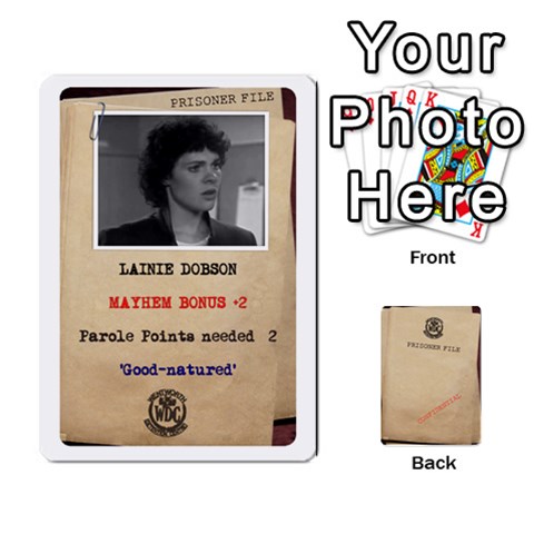 Prisoner Character Cards 2020 By Matthew Meadows Front - Club8
