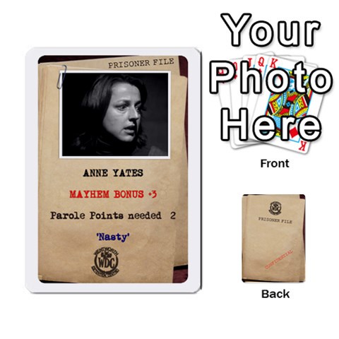 Jack Prisoner Character Cards 2020 By Matthew Meadows Front - ClubJ
