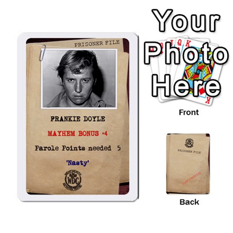 Prisoner Character Cards 2020 By Matthew Meadows Front - Spade10