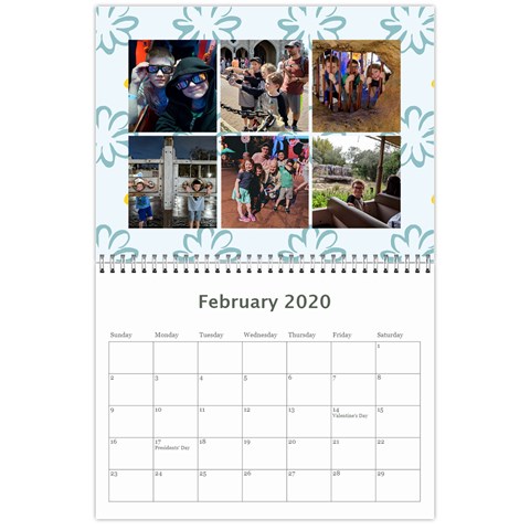 2020 Calendar By Dacian Reece Feb 2020