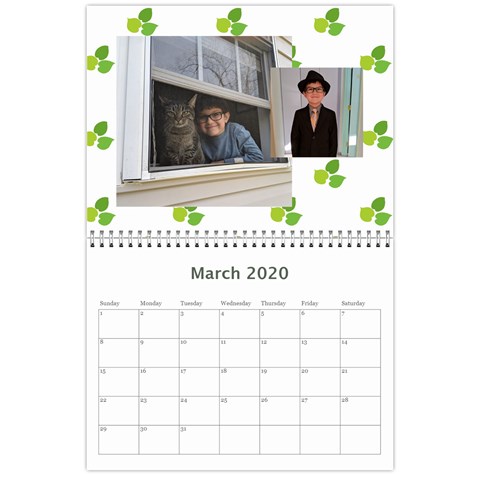 2020 Calendar By Dacian Reece Mar 2020