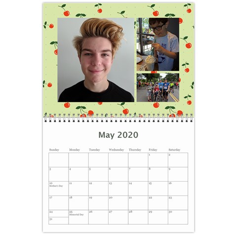 2020 Calendar By Dacian Reece May 2020