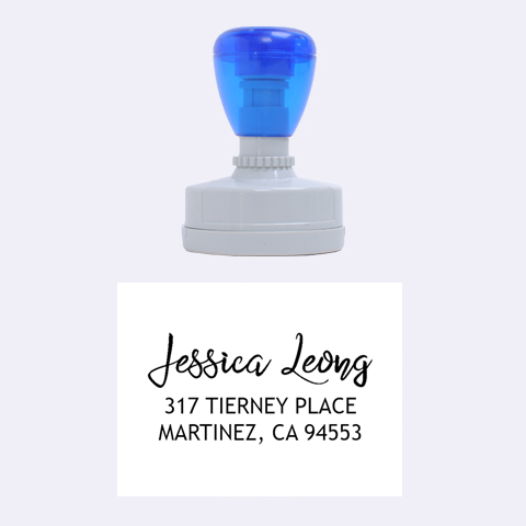 Address Tierney By Jessica Leong 1.88 x1.37  Stamp