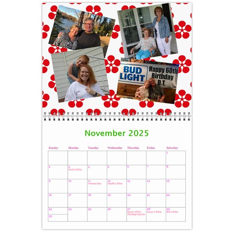 Mom Christmas 2021 Calendar By Bertie Nov 2025