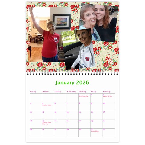 Mom Christmas 2021 Calendar By Bertie Jan 2026
