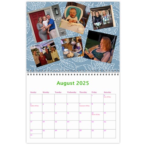 Mom Christmas 2021 Calendar By Bertie Aug 2025