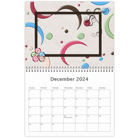 Bloop Bleep 2024 Calendar By Lisa Minor Dec 2024
