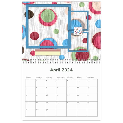 Bloop Bleep 2024 Calendar By Lisa Minor Apr 2024