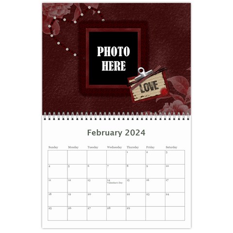 2024 Calendar Mix 1 By Lisa Minor Feb 2024