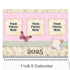 2025 Repose Calendar - Wall Calendar 11  x 8.5  (12-Months)