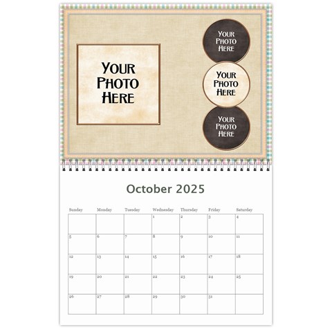 2025 Repose Calendar By Lisa Minor Oct 2025