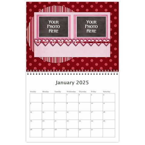 2025 Sweetie Calendar By Lisa Minor Jan 2025
