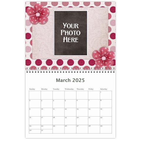2025 Sweetie Calendar By Lisa Minor Mar 2025