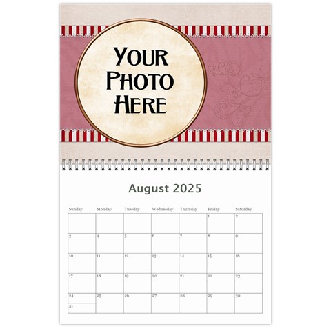 2025 Sweetie Calendar By Lisa Minor Aug 2025
