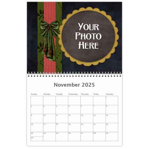 2025 Calendar Mix D By Lisa Minor Nov 2025